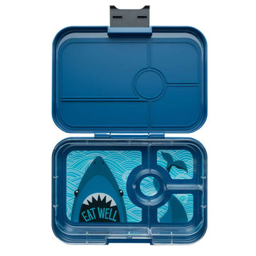 Yumbox Matlåda - Tapas XL - 4 rum - Monte Carlo Blue/Shark 