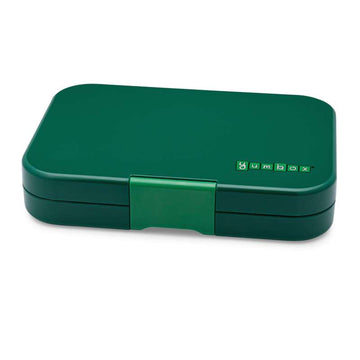 Yumbox Matlåda utan insatsbricka - Tapas XL - för 4 eller 5 rum - Greenwich Green 