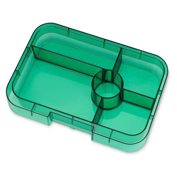 Yumbox Insatsbricka - Tapas Tray - 5 fack - Green Clear