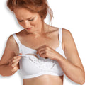 Carriwell Ny mamma amnings-bh Lace Drop Cup - Vit-amnings-bh-Mammashop.dk